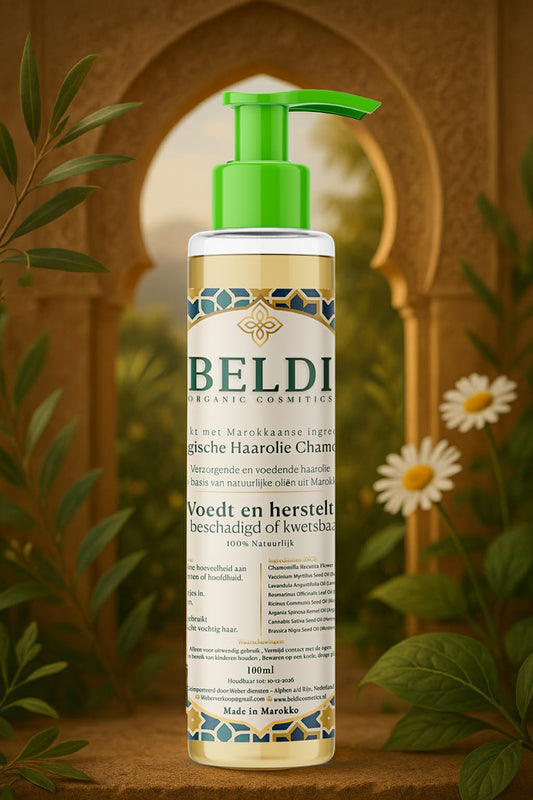 Beldi - Biologische haarserum Chamomile - Voor droog, beschadigd of kwetsbaar haar