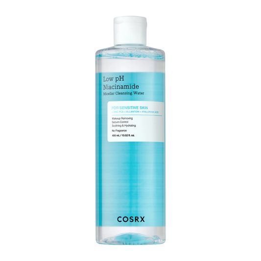 COSRX Reinigingswater met lage pH, niacinamide, 400 ml