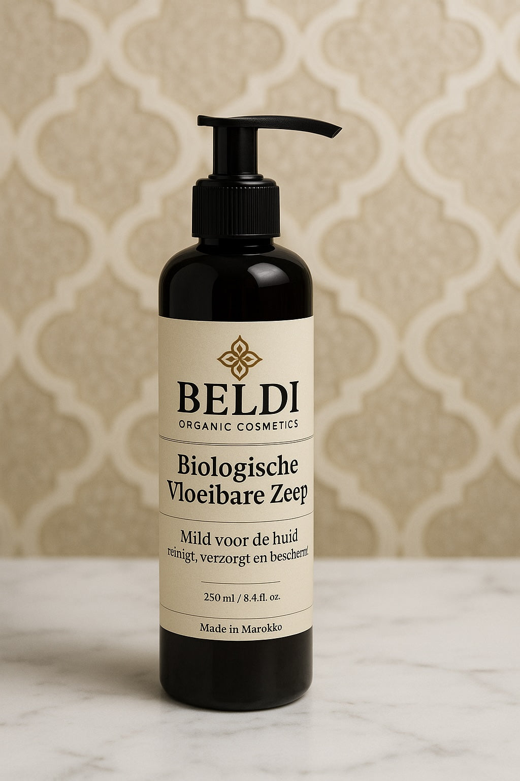 Sabon Beldi – Traditionele Zwarte Zeep met Oranjebloesem